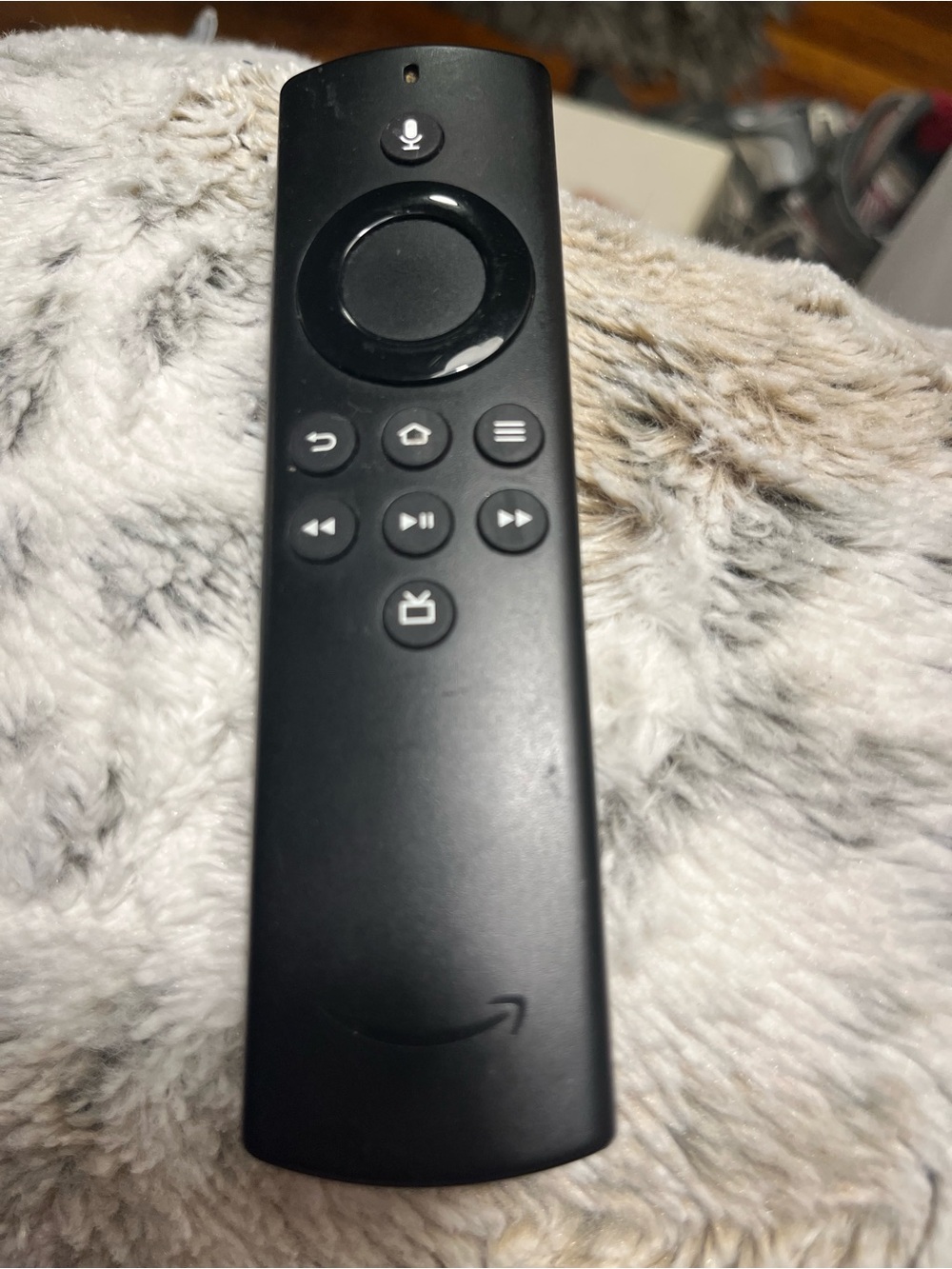 Amazon Black Voice Remote for Fire TV with Alexa Button